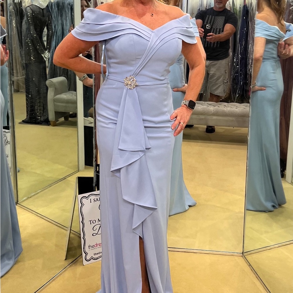 Morilee perwinkle formal gown size 6.